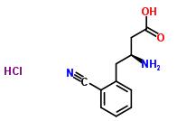 (3S)-3-amino-4-(2-cyanophenyl)butanoic acid,hydrochloride